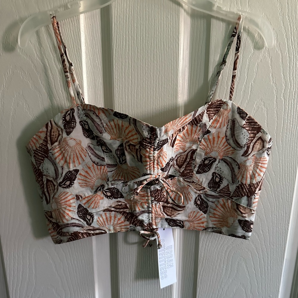 Urban Outfitters Seashell Crop Top